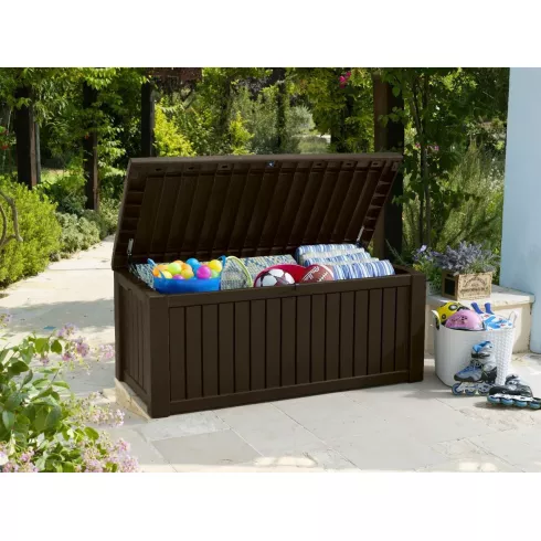 Сундук Keter Rockwood Deck box коричневый