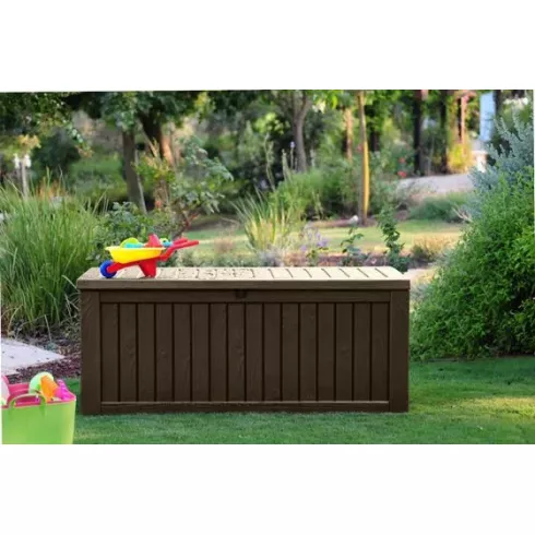 Сундук Keter Rockwood Deck box коричневый