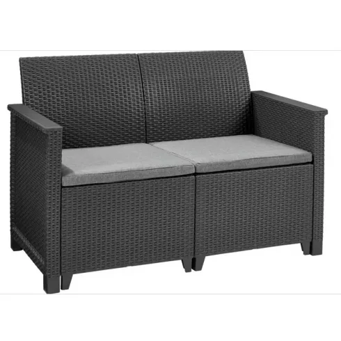 Комплект мебели Keter Elodie 2 seater графит