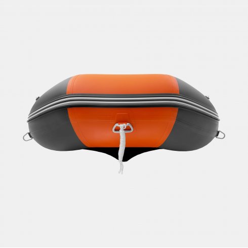 Надувная лодка Gladiator B370AL оранжево-темносерый