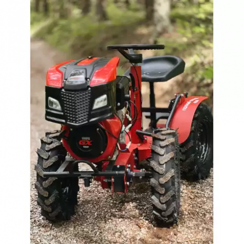 Мини-трактор Storm 152D LUX Premium на базе дизельного мотоблока (модуль Смарт 04)