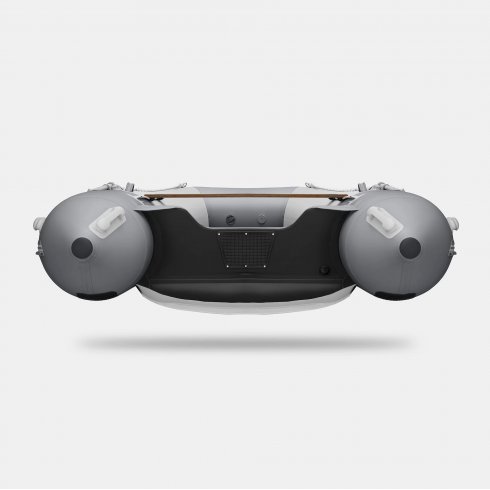 Надувная лодка Gladiator E380S светло/темно-серый