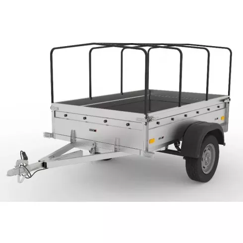 Прицеп Викинг 1320 (2000х1300х500, ресс. AL-KO) без тента