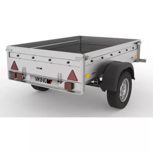 Прицеп Викинг 1320 (2000х1300х500, ресс. AL-KO) без тента