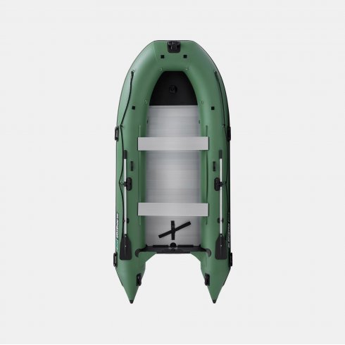 Надувная лодка Gladiator C400AL зеленый