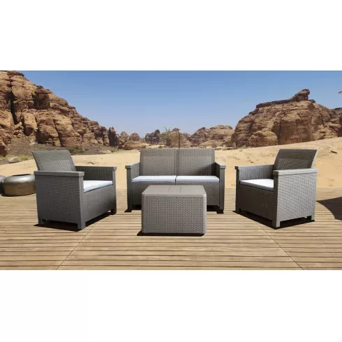 Набор мебели Keter ADRIANO коричневый