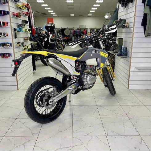 Мотоцикл GR GR7 F300A (4T YB300H) Motard ПТС (серый)