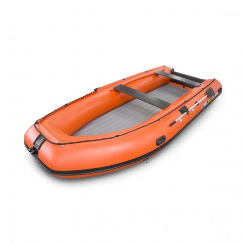 Лодка надувная моторная Solar-520 Strela Jet tunnel оранжевый