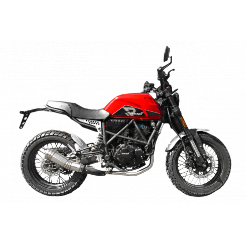 Мотоцикл Rockot SCRAMBLER (красный)
