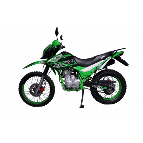 Мотоцикл Sprmotors CROSSROAD-1 (зеленый)