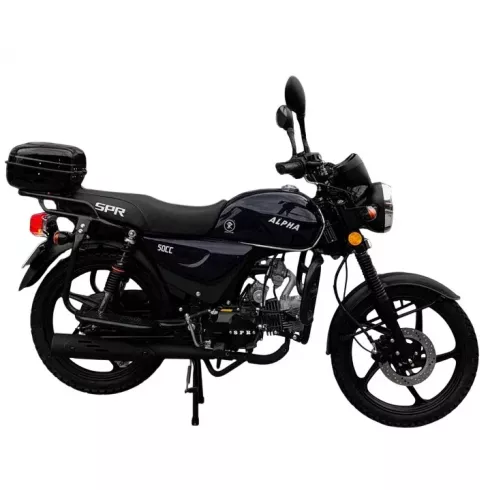 Мопед Sprmotors ALPHA (чёрный)