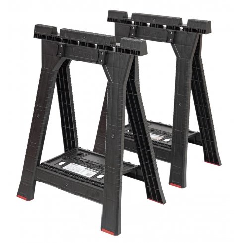 Козлы столярные Qbrick System Sawhorse + Custom Connectors (черный)