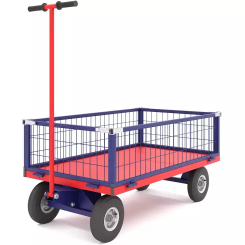 Тележка платформенная Rusklad ТПОБ 7 С (колёса пневмо)