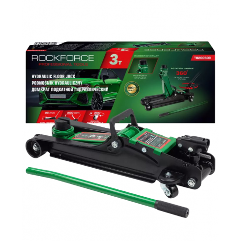 Домкрат подкатной гидравлический низкопрофильный RockForce RF-T820050R