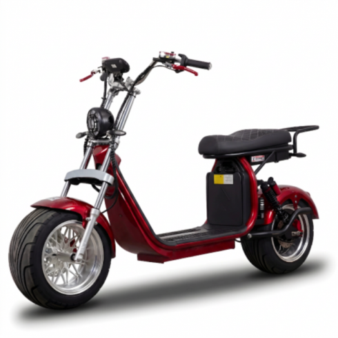 Электросамокат BNP City Duo 200 красный