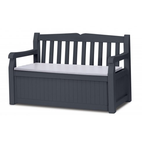 Скамья-сундук Keter Eden Garden Bench 265L графит