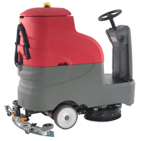 Поломоечная машина аккумуляторная с сиденьем EVOline SDB 700 R