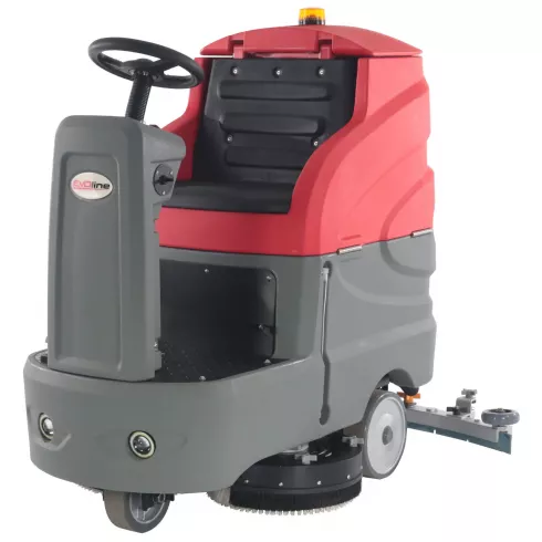 Поломоечная машина аккумуляторная с сиденьем EVOline SDB 700 R