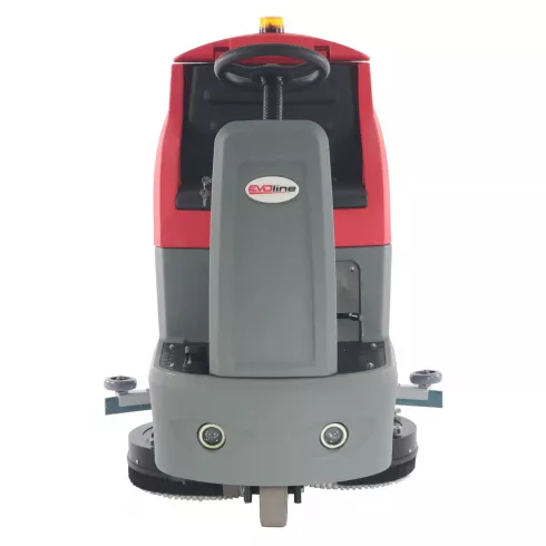 Поломоечная машина аккумуляторная с сиденьем EVOline SDB 700 R