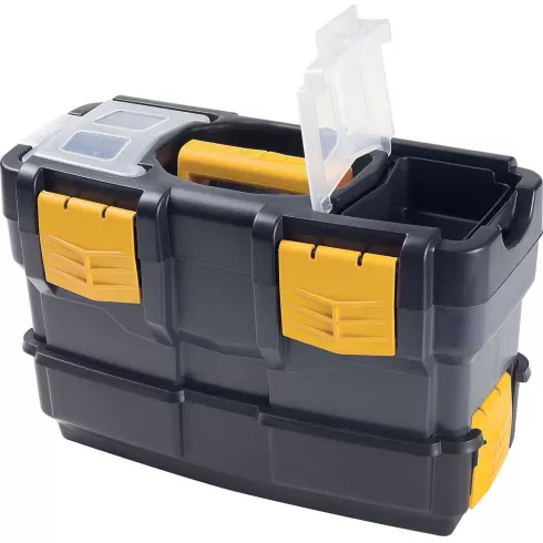Набор ящиков для инструментов ArtPlast Tekna 6300V черный/желтый