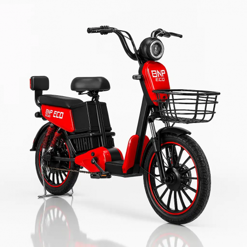 Электровелосипед BNP Eco New красный