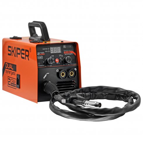 Полуавтомат сварочный Skiper FLUX/MMA-210D-12