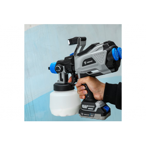 Краскопульт аккумуляторный Deko DKSG20 (085-1002)