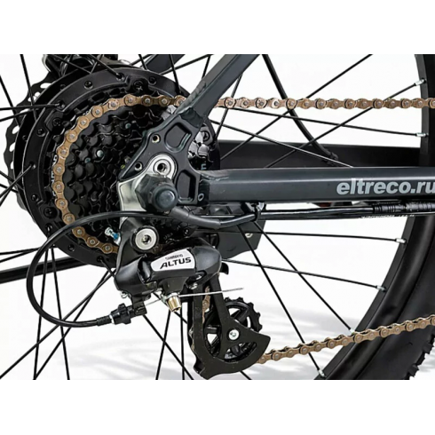 Электровелосипед Eltreco Ultra MAX черный матовый