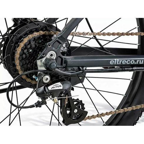 Электровелосипед Eltreco XT 850 Pro черный матовый