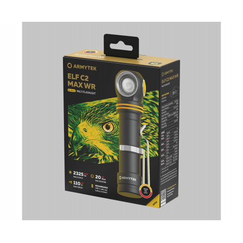 Фонарь Armytek Elf C2 Max WR USB-C (теплый)