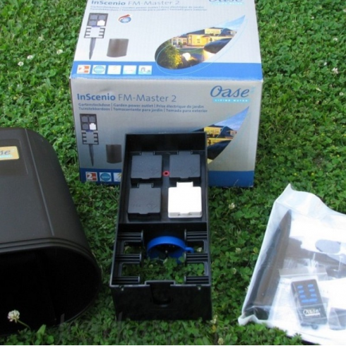 Блок уличных управляемых розеток Oase InScenio FM-Master 2