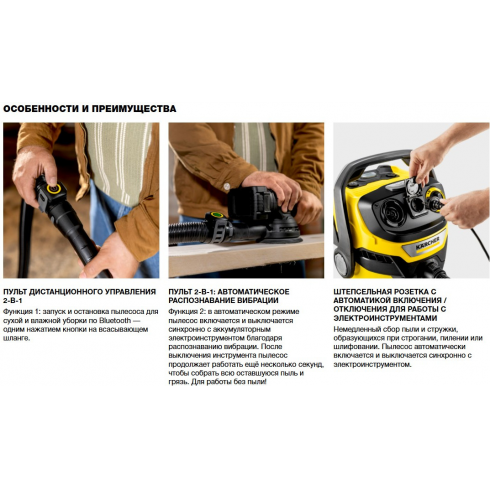 Пылесос Karcher WD 5 Control P 25/5/22 (1.628-317.0)