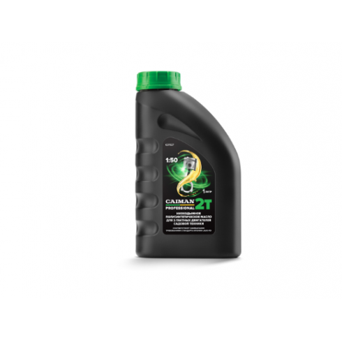 Масло полусинтетическое низкодымное для 2-тактных двигателей Caiman Professional 2Т 1л