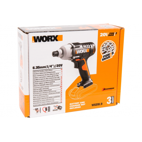 Винтоверт аккумуляторный Worx WX291.9 (без АКБ и ЗУ)