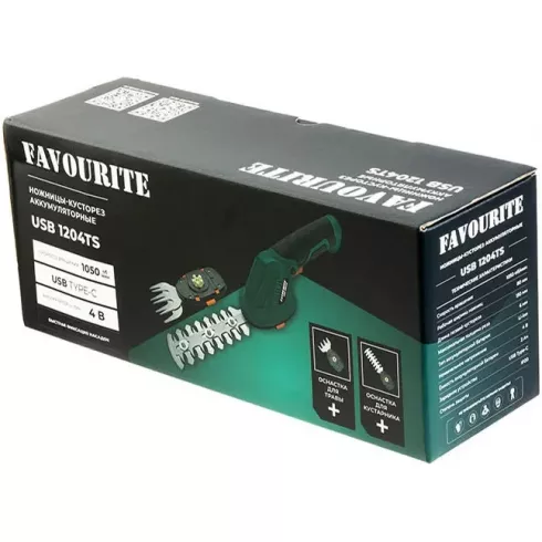 Ножницы-кусторез аккумуляторные Favourite USB 1204TS