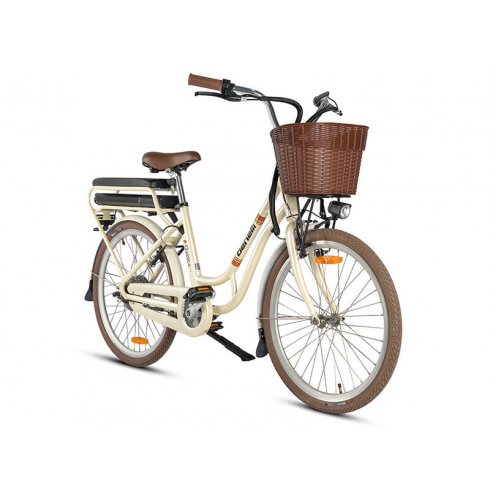 Электровелосипед Benelli City Classica Café 24 белый