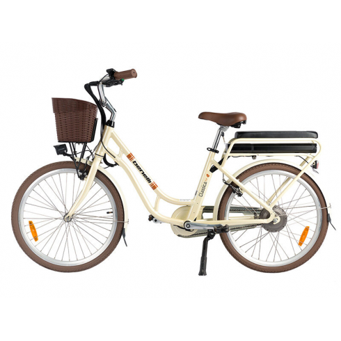 Электровелосипед Benelli City Classica Café 24 белый