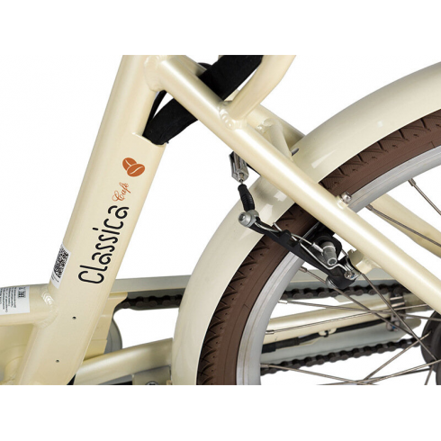 Электровелосипед Benelli City Classica Café 24 белый