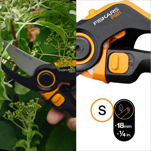 Секатор плоскостной Fiskars X-series™ DualAction P981 L