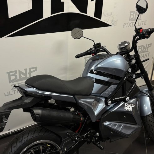 Электромопед BNP Monster (серо-черный)