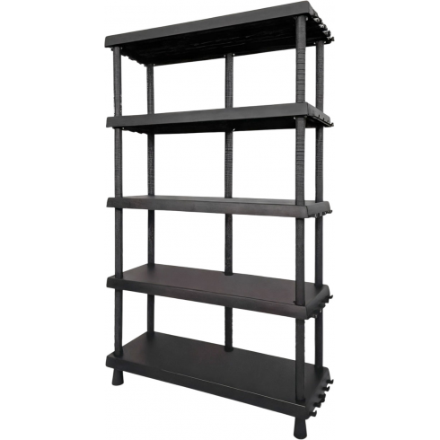 Стеллаж ArtPlas D+90455 (5 полок, черный)