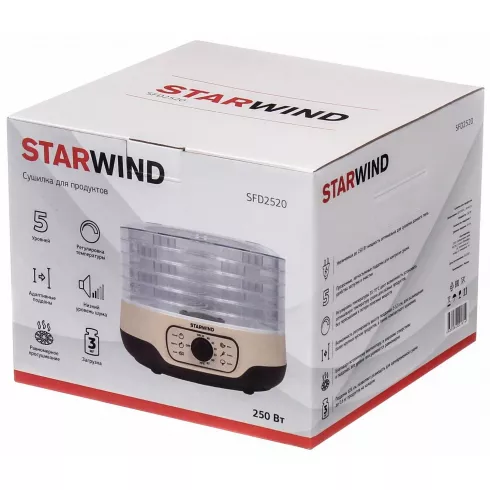 Сушилка для овощей и фруктов StarWind SFD2520