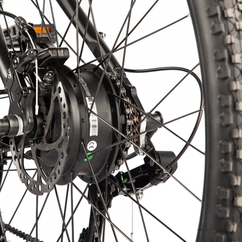 Электровелосипед Eltreco XT 600 Pro черный матовый