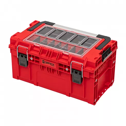 Набор ящиков Qbrick System PRIME Set 2 RED Ultra HD Custom красный
