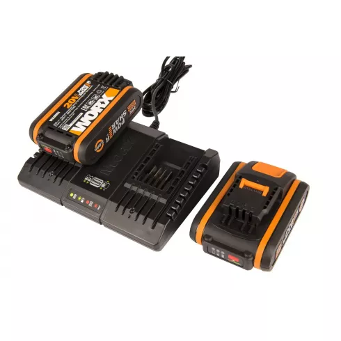 Комплект аккумуляторов с зарядным устройством Worx WA3869