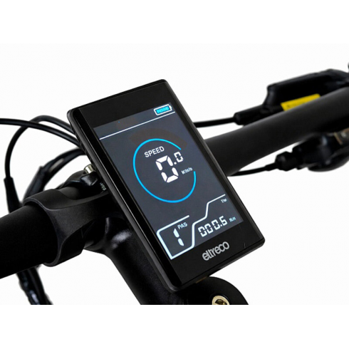 Электровелосипед Eltreco Ultra MAX GT синий матовый