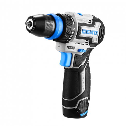 Дрель-шуруповерт аккумуляторная Deko DKCD12 PRO ONE (085-1320)