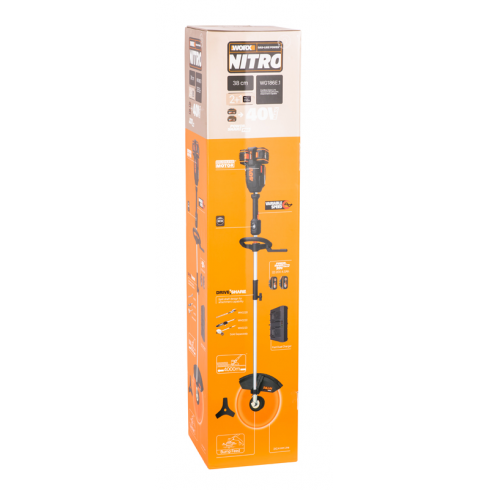 Триммер аккумуляторный Worx Nitro WG186E.1