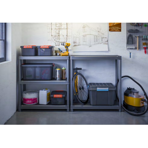 Стеллаж Keter Plus Tribac 90/45/5 (5 полок, черный)