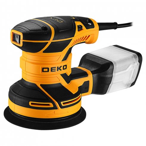 Шлифмашина эксцентриковая Deko DK400G (085-1056)